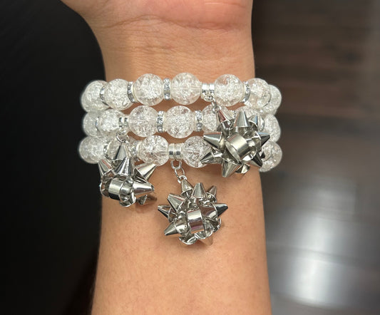 Silver presents ( 3 bracelets )
