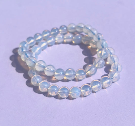 clear set ( 2 bracelets )