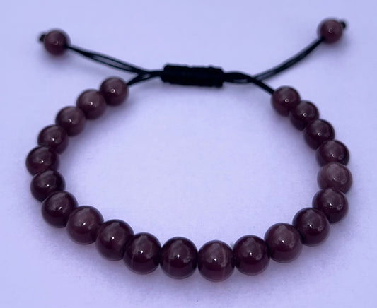 dark purple adjustable ( 1 bracelet )