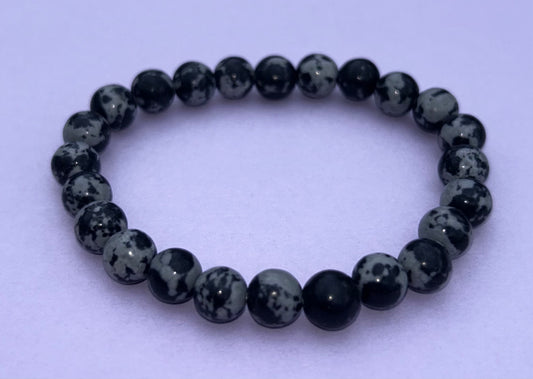 black and gray marble ( 1 bracelet )