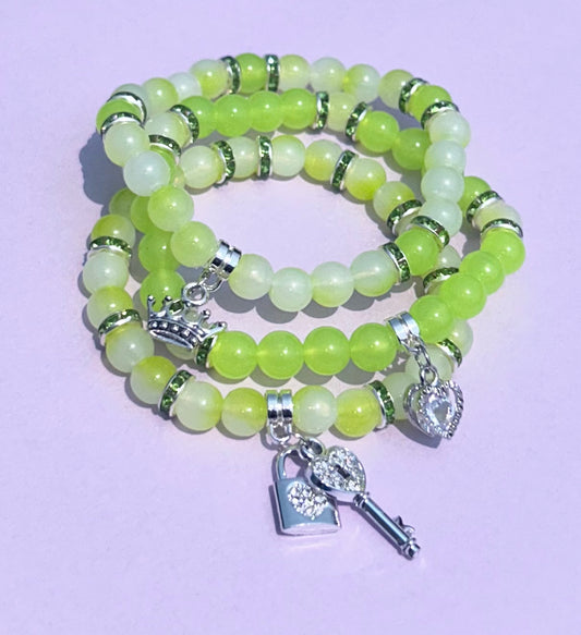 Lime set ( 3 bracelets)